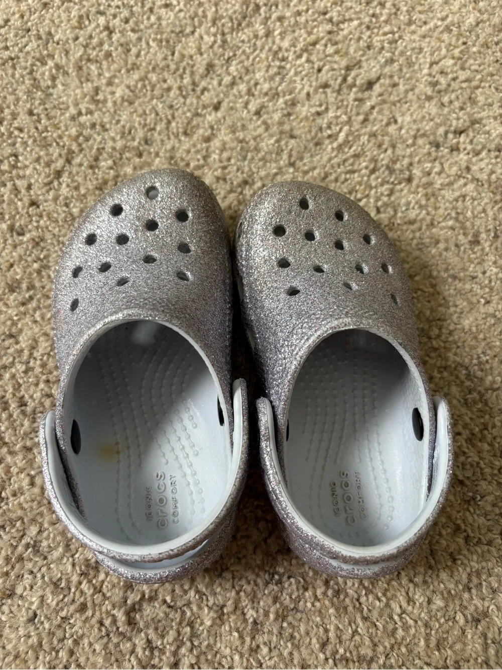 CROCS washed sanitized